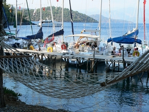 Sarsala baai bij Gocek