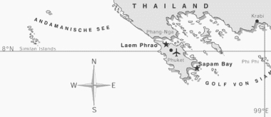kaart Thailand