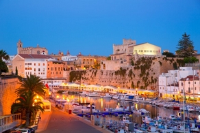 Menorca marina port