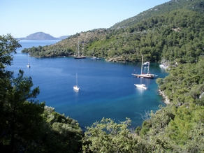 mooie baai in Turkije