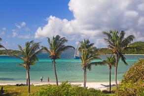 zeiljacht bij tobago cays